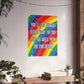Bespattered Facade "Pick the Fun Option" Rainbow Giclée Archival Matte Paper Prints