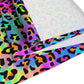 Bespattered Facade Candy Coated Neon Leopard Table Runner (2 sizes)