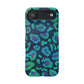 Bespattered Facade Emerald Leopard Snap Case