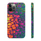 Bespattered Facade Neon Butterfly Snap Case