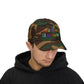 Childless Dog Dude Rainbow Embroidered Classic Cap (10 Hat Colors)