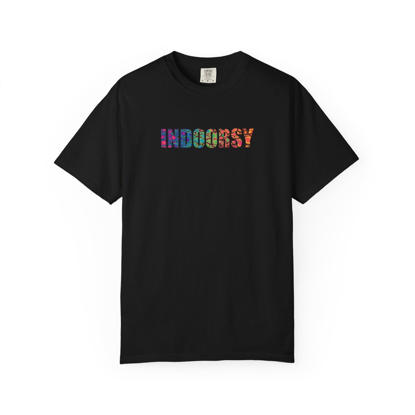 Bespattered Facade Indoorsy Premium Unisex Comfort Colors Garment Dyed 100% Cotton T-Shirt