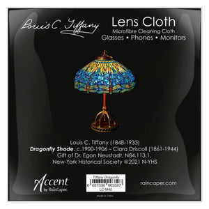 Tiffany Dragonfly Microfiber Lens Cleaning Cloth – Soft, Non-Abrasive, Art-Inspired