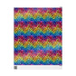 Bespattered Facade Rainbow Watercolor Leopard Wrapping Paper | Three Sizes | Glossy or Matte
