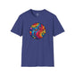 Bespattered Facade Taste the Rainbow Unisex Softstyle T-Shirt