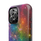 Bespattered Facade Rainbow Universe Impact-Resistant Case