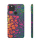 Bespattered Facade Neon Butterfly Snap Case