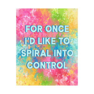 Bespattered Facade "Spiraling" Giclée Archival Matte Paper Prints