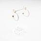 Mini Hoops - White