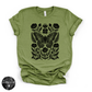 Black Butterfly Moth Fall Tee | Gothic Autumn Graphic T-Shirt