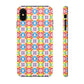 Bespattered Facade Geometric Rainbow Mosaic Tough Case