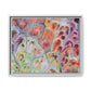 Bespattered Facade Dragon Scales Framed Canvas Art Print | 3 Frame Colors | Multiple Sizes
