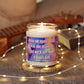 Bespattered Facade Semi-Motivational Scented Soy Candle — "Woke Up Again Today..." (9oz)