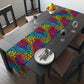 Bespattered Facade Rainbow Animal Print Table Runner (2 sizes)