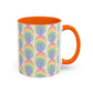 Bespattered Facade Rainbow Fingerprint Mug | Eight Colors | 11oz or 15oz