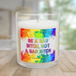 Bespattered Facade Semi-Motivational Glass Candle – "Be a Bad B*tch, Not a Sad B*tch" (11oz)