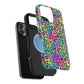 Bespattered Facade Candy Coated Neon Leopard MagSafe Tough Case