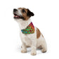 Bespattered Facade Tasty Neons Pet Bandana Collar