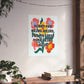 Bespattered Facade "Sorry for Being Weird..." Colorful Flowers Giclée Archival Matte Paper Prints