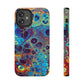 Bespattered Facade Intergalactic Rainbow Impact-Resistant Case