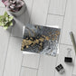 Bespattered Facade You're Golden Postcards (no envelopes) | Sets of 10, 30, or 50