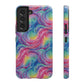 Bespattered Facade Rainbow Nebula Impact-Resistant Case