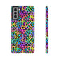 Bespattered Facade Candy Coated Neon Leopard Tough Case