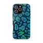 Bespattered Facade Emerald Leopard Impact-Resistant Case