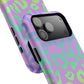 Bespattered Facade Rainbow Leopard MagSafe Tough Case