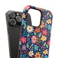 Bespattered Facade Colorful Flowers Impact-Resistant Case