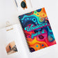 Bespattered Facade Rainbow "Whatever" Spiral Notebook - Lined Pages
