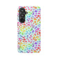 Bespattered Facade Bright Rainbow Leopard Impact-Resistant Case