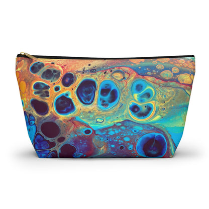 Bespattered Facade Intergalactic Rainbow Accessory Pouch With T-Bottom | 2 Sizes
