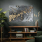 Bespattered Facade You're Golden Stretched Matte Canvas Art Prints | Multiple Sizes