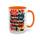 "Come with Me and You'll See..." Rainbow Flowers Mug | Eight Colors | 11oz or 15oz