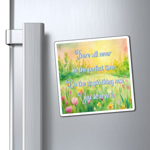 Bespattered Facade "The Perfect Time" Refrigerator Magnet
