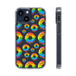 Bespattered Facade Rainbow Sprinkle Donut Clear Case