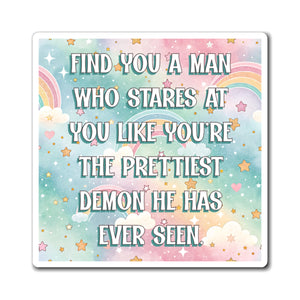 Bespattered Facade "The Perfect Man" Refrigerator Magnet