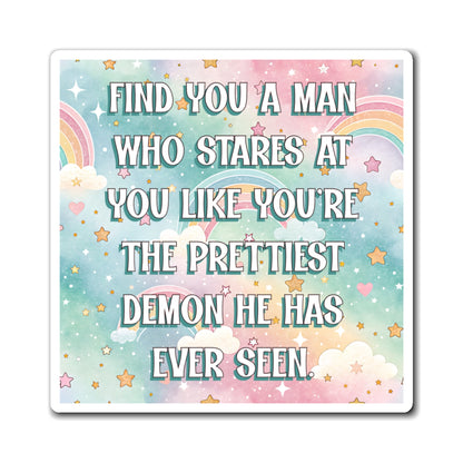 Bespattered Facade "The Perfect Man" Refrigerator Magnet