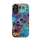Bespattered Facade Intergalactic Rainbow Impact-Resistant Case