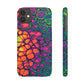 Bespattered Facade Neon Butterfly Snap Case