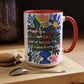 "Don't Forget..." Rainbow Flowers Mug | Eight Colors | 11oz or 15oz