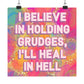 Bespattered Facade "Holding Grudges" Giclée Archival Matte Paper Prints