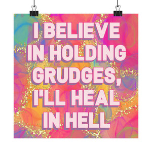 Bespattered Facade "Holding Grudges" Giclée Archival Matte Paper Prints