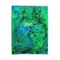 Bespattered Facade Radioactive Velveteen Plush Blanket | 3 Sizes