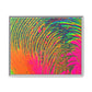 Bespattered Facade Neon Puddle Framed Canvas Art Print | 3 Frame Colors | Multiple Sizes