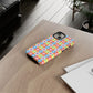Bespattered Facade Geometric Rainbow Mosaic Tough Case