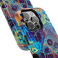 Bespattered Facade Intergalactic Rainbow Impact-Resistant Case