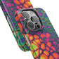 Bespattered Facade Neon Butterfly Snap Case