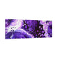 Bespattered Facade Purple Haze Stretched Matte Canvas Art Prints | Multiple Sizes